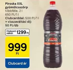 Xxl - gyümölcsszörp