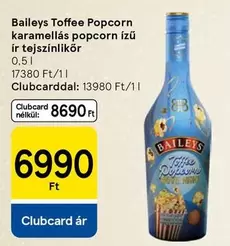 Toffee Popcorn karamellás popcorn ízű ír tejszínlikőr