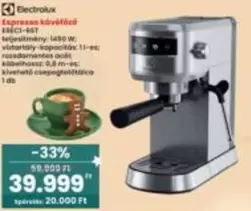 Electrolux - Espresso kávéλθε EXECI-6ST