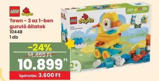 Lego - Town-3 az 1-ben guruló állatok 10448