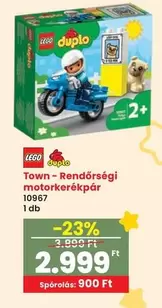 Lego - Town - Rendőrségi motorkerékpár 10967