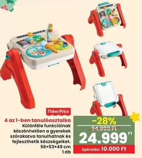 4 az 1-ben tanulóasztalka