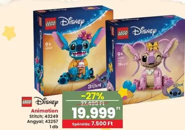 Disney - Animation Stitch; 43249, Angyal; 43257