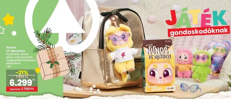 ÚJ termékek a gondoskodó szerepjátékokhoz, plüssök és egyéb játékok a legkisebbeknek is