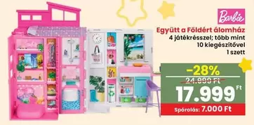 Barbie - Együtt a Földért álomház