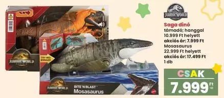 Jurassic World - Saga dinó támadó, hanggal