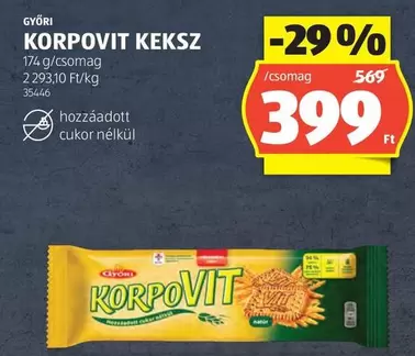 KORPOVIT KEKSZ