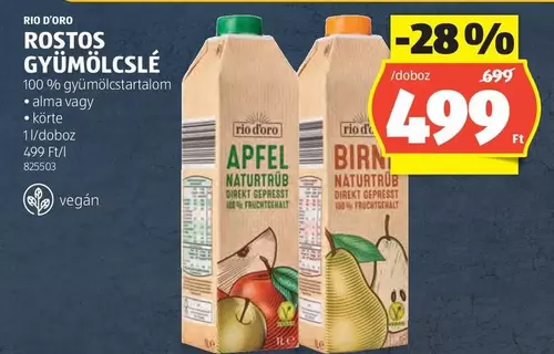 ROSTOS GYÜMÖLCSLÉ