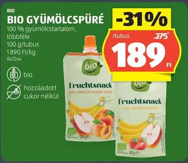 GYÜMÖLCSPÜRÉ