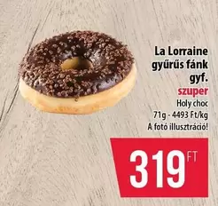 gyűrűs fánk gyf. szuper Holy choc