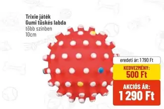 játék Gumi tüskés labda