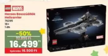 Marvel - Heroes Bosszúállók Helicarrier 76295