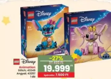 Disney - Animation Stitch, 43240, Angyal: 43257