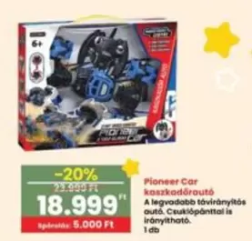 Pioneer - koszkadőrautó