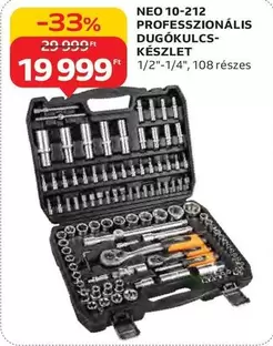 10-212 PROFESSZIONÁLIS DUGÓKULCS-KÉSZLET