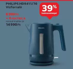 HD9411/70 Vízforraló