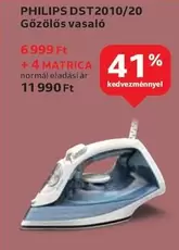 DST2010/20 Gőzőlős vasaló