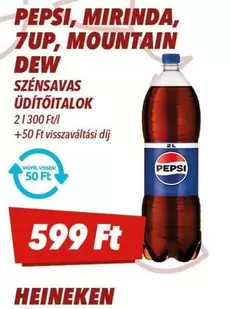 Heineken - MIRINDA, 7UP, MOUNTAIN DEW