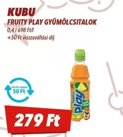 FRUITY PLAY GYÜMÖLCSITALOK