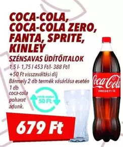 Coca Cola - SZÉNSAVAS ÜDÍTŐITALOK