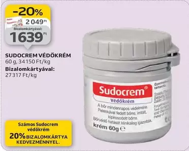 Sudocrem - VÉDŐKRÉM