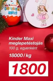 Kinder - Maxi meglepetéstojás