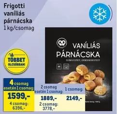 vaníliás párnácska