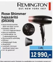 Rose Shimmer hajszárító (D5305)