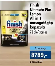 Ultimate Plus Lemon All in 1 mosogatógép kapszula