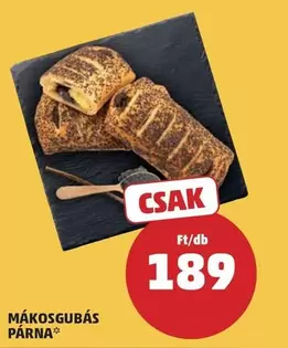 MÁKOSGUBÁS PÁRNA