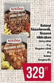 fűszerkeverék, fűszersó