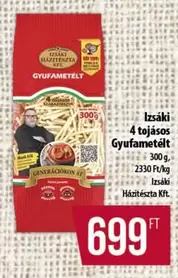 4 tojásos Gyufametélt