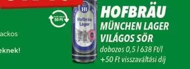 MÜNCHEN LAGER VILÁGOS SÖR