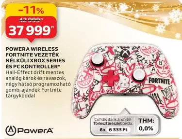 Fortnite - FORTNITE VEZETÉK NÉLKÜLI XBOX SERIES ÉS PC KONTROLLER