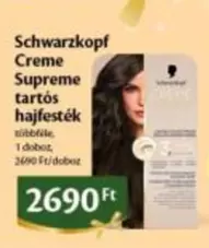 Schwarzkopf - Creme Supreme tartós hajfesték