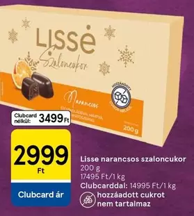 Narancsos Szaloncukor