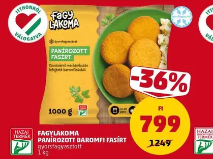 PANÍROZOTT BAROMFI FASÍRT
