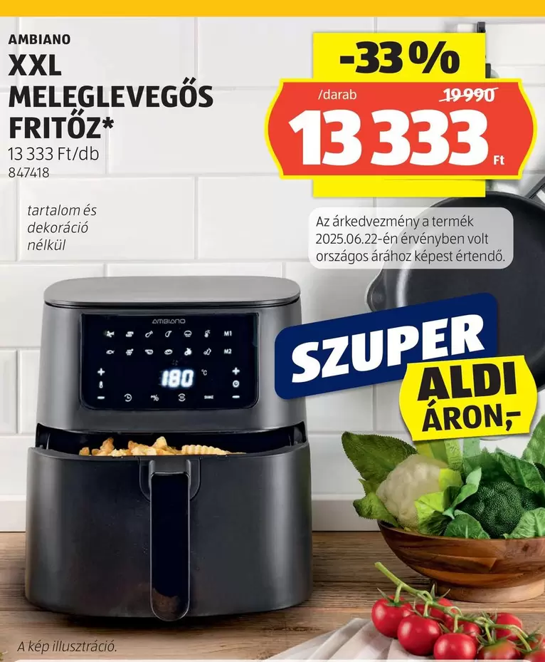 Xxl - XXL MELEGLEVEGŐS FRITÖZ