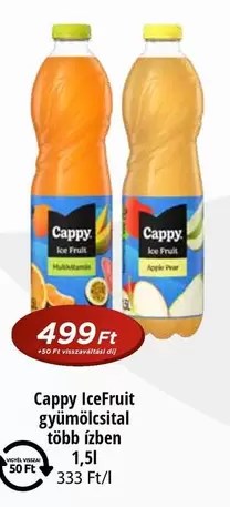 Apple - IceFruit gyümölcsital több ízben