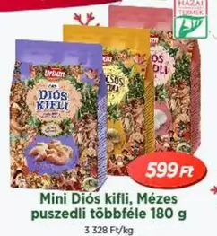 Diós kifli, Mézes puszedli