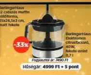 Eloktromos citrusfacsaró