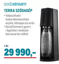 Sodastream - TERRA SZÓDAGÉP