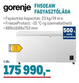 Gorenje - FH50EAW FAGYASZTÓLÁDA