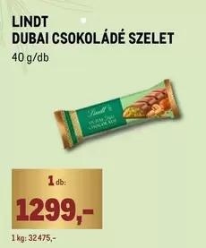 DUBAI CSOKOLÁDÉ SZELET