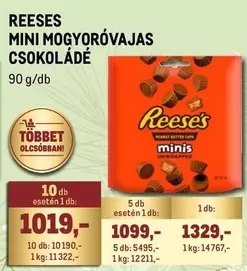 MINI MOGYORÓVAJAS CSOKOLÁDÉ