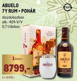 Sony - 7Y RUM + POHÁR