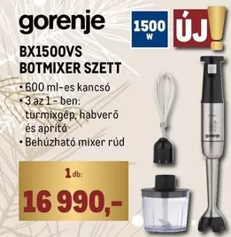 Gorenje - BX1500VS BOTMIXER SZETT