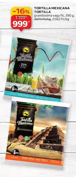 TORTILLA MEXICANA TORTILLA