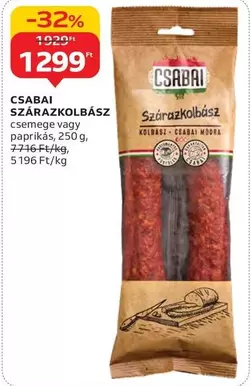 SZÁRAZKOLBÁSZ