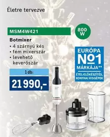 Bosch - MSM4W421 Botmixer